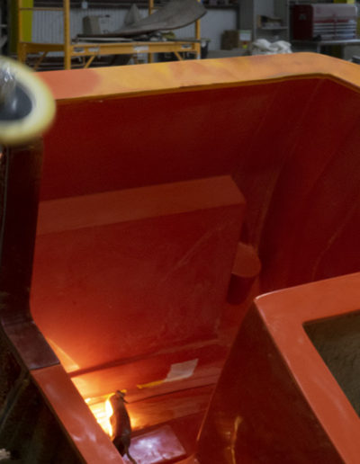 finishing a new mold